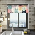 thumbnail image 2 of Full Of Cats Curtain Valances Farmhouse Design Window Treatment Decor Blackout Rod Pocket for Windows Living Room Kitchen 54" x 18", 2 of 5