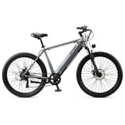Schwinn Marshall Hybrid Electric Bike, 7 Speed, 27.5" Wheels, Grey
