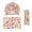 Blue, variant on Lovzfmll Newborn Photography Swaddle Set, 3-Piece Printed Wrap Cloth with Hat and Headband, Soft Toddler Shower Gift
