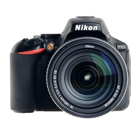 Nikon D5600 DSLR Camera with 18-140mm Lens (International Version)