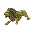 thumbnail image 4 of Figura de animal figura de resina dormitorio oficina estatua de león escultura coleccionable para gabinete sala de estar inauguración de la casa cumpl Cobre, 4 of 8