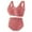 Red, variant on IROINID Deals Comfort Bras for Elderly Women Sexy Front Button Shaping Cup Shoulder Strap Underwire Bra Plus Size Bra Underwear Set,Pink