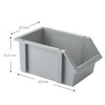 thumbnail image 5 of sunsanly Layered Storage Box Desk Organizer Storage Box with Labels Stackable Multi-box Storage Set Easy to Assemble Storage Organizer for Office Home Supplies, 5 of 7