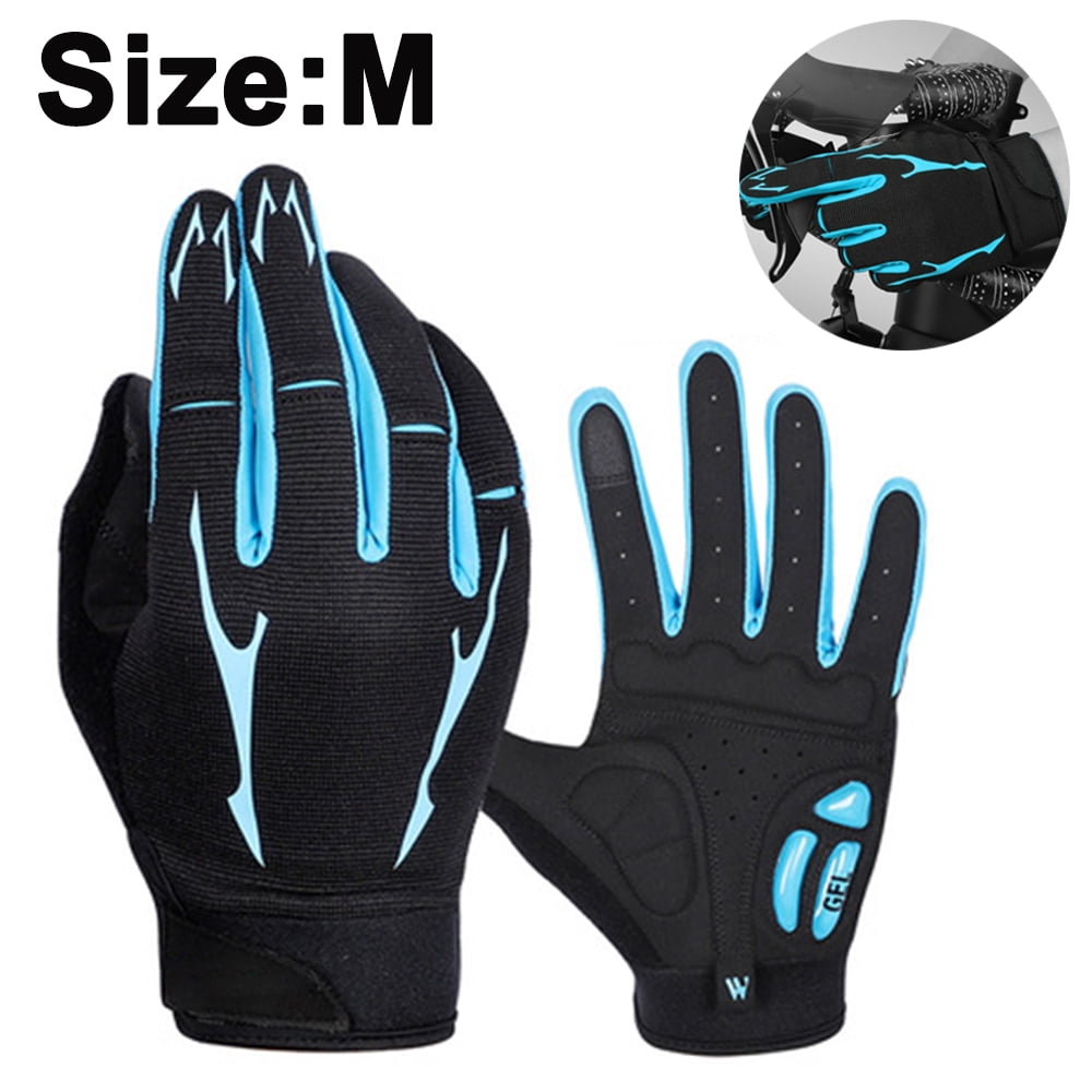 Finger Full Bicycle Cycling Touchscreen Bike Road Motorcycle MTB Gel Gloves 