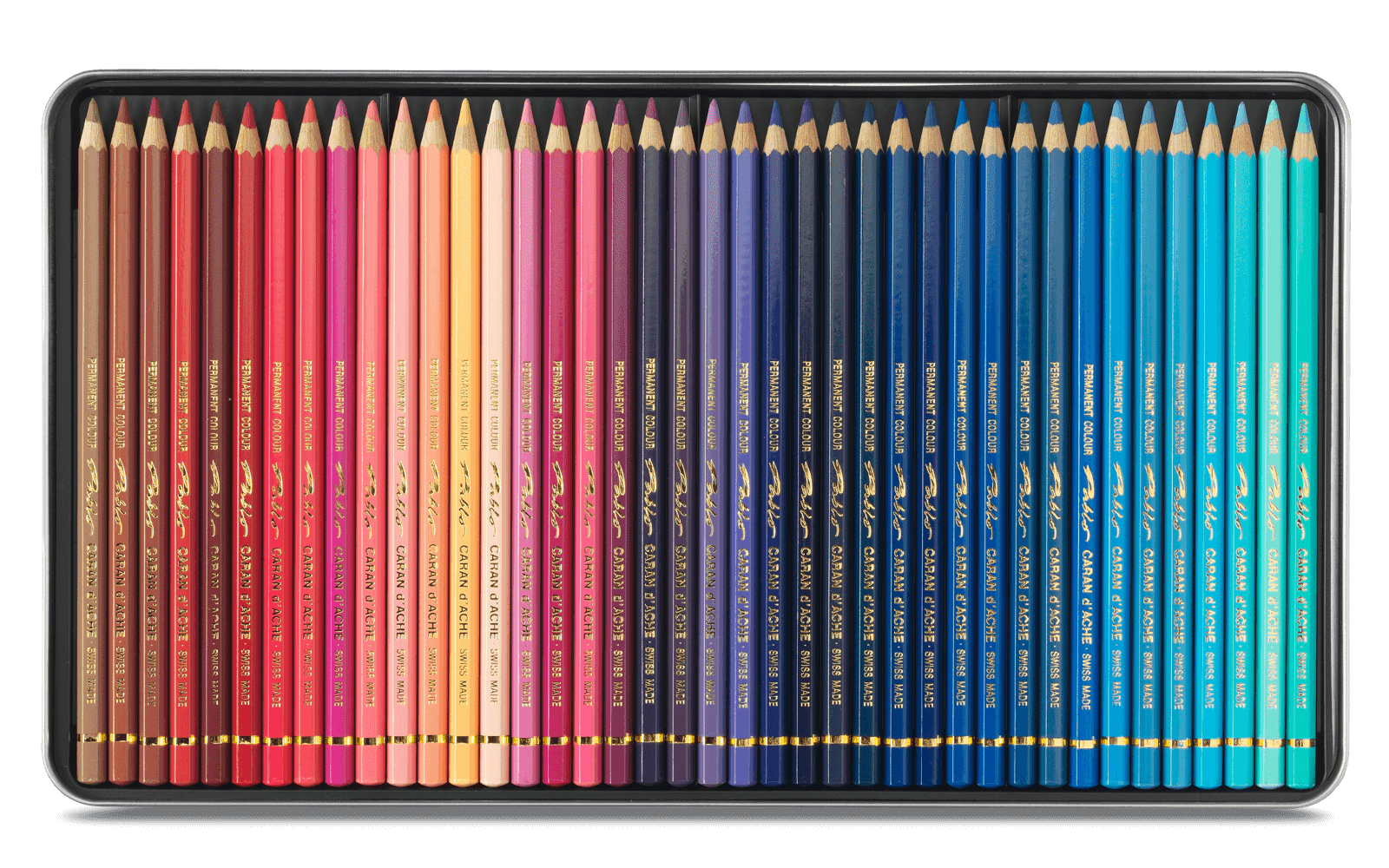 Caran d'Ache Pablo Coloured Pencils 40 Set