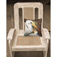 thumbnail image 2 of Carolines Treasures JMK1211PW1414 White Egret feeding baby Canvas Fabric Decorative Pillow  14Hx14W multicolor, 2 of 4