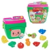 CoComelon Veggie Fun Learning Basket, Pretend Play Food, Preschool Learning and Education, Kids Toys for Ages 18 month