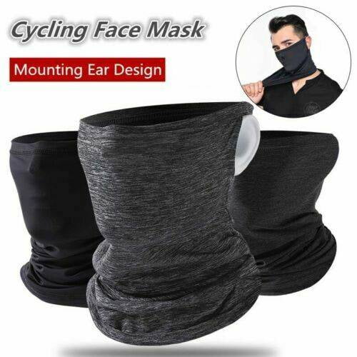 Half Face Mask Scarf Balaclava Motorcycle Cycling Neck Cover Sun UV Protection 