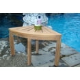 thumbnail image 2 of Stool, Teak Corner Stool, All Teak Wood, 2 of 4