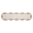 thumbnail image 2 of VHC Brands Country Halloween Stencil Table Runner 12x48 Braided Cotton, Kitchen Dining Table Holiday Decoration, Decor for Fall and Halloween, 2 of 3