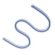 thumbnail image 4 of Regla Flexible de Curvas Blanco y Azul en Vinilo Plástico Herramienta y Suministros de Artesanía de Dibujo Medida Para Dibujar Formas Curvas Para La Elaboracion De Trabajos (60cm) EOTVIA No, 4 of 6