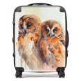 thumbnail image 2 of Loving Tawny Owls Watercolour Suitcase, 2 of 13