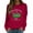 Red, variant on Well Paint Me Green And Call Me A Pickle Because I'm Done Dillin’With You People Sweatshirts for Women Pullover Tops