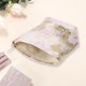 thumbnail image 2 of Ofertas Únicas 1 Pc Bolsa de Maquillaje Retro Jacquard para Mujeres para Viajes Vacaciones Tono Dorado Lila Lona Tono Dorado, Lila-Pequeña, 2 of 3