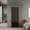Brown Oak 5, variant on Bedroom Dressers Home 2 Doors Closet System Armoire, Hanging Rod and Storage Shelf, Modern Armoire for Bedroom Organization Storage, White,Chests For Bedroom