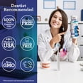 thumbnail image 4 of GuruNanda Dual Barrel Oxyburst Whitening Mouthwash - with Hydrogen Peroxide - Alcohol & Fluoride Free Rinse, Wild Mint Flavor - (20 Fl Oz x3), 4 of 9