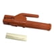 thumbnail image 5 of Soporte para electrodo de soldadura, 500 amperios, cobre de resistencia, latón , abrazadera firme para soldadura por , rojo Yotijar Portaelectrodo de soldadura revestido, 5 of 10