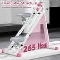 thumbnail image 6 of Stair Stepper for Home Gym Folding Vertical Climber Cardio Exercise Machine for Full Body Workout Machine, Adjustable Handlebar & Pedals, 300LBS Load, 6 of 8