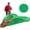 Green-Upgraded Large capacity, variant on UQM Leaf Collector, Portable Pop Up Leaf Bags, Foldable Leaf Pick Up Tools Patent Number D1005635, Reusable Yard Garden Bags for Leaves Lawn Trash