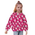 thumbnail image 6 of Odeerbi Kids Girls Christmas Crewneck Sweatshirts Fall Winter Pullover Sweatshirt Christmas Printed Long Sleeve Sweatshirt Kids Clothes Red, 6 of 8