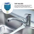 thumbnail image 4 of 4pcs Ceramic Disc Cartridge Replacement Mixer Hot Cold Tap Inner Faucet Valves, 4 of 9