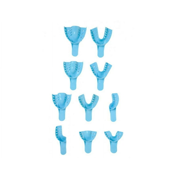 Impression Trays (Small Upper Perforated) #5 12/bag