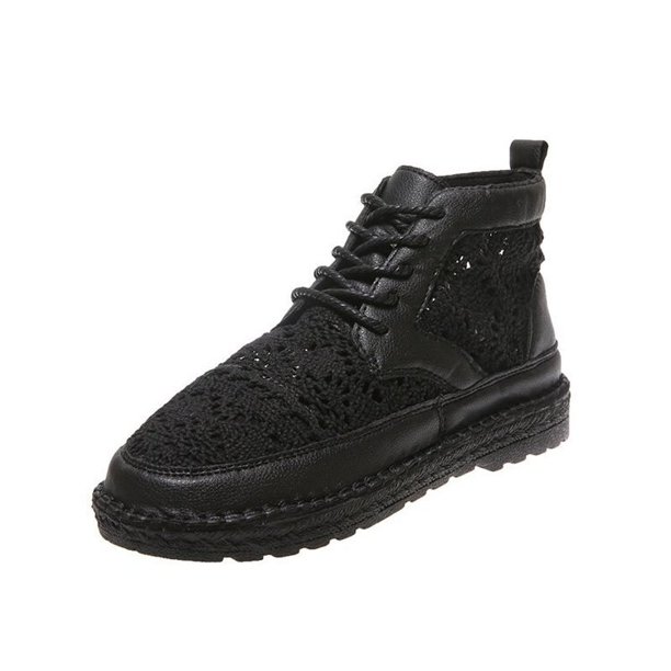 Sandalias planas antideslizantes 2021 para mujer, sandalias de verano cómodas de malla Retro, transpirables, informales, con punta redonda, a la moda, a juego, para mujer, Sandals35 Gao Jinjia LED
