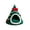 Green, variant on Summercome Christmas Tree Dog House, Cozy Dog Cave Pet Sleeping Bed Puppy Tent with Removable Cushion, Pets Bed for Small Dogs Cats Xmas Decoration, (Green, S Size 14.69in)