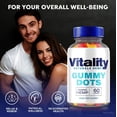 thumbnail image 4 of (2 Pack) Vitality Gummy Dots, Vitality Naturals Gummy Dots, All Natural 500MG Supplement, Vitality Gummies For Overall Wellness, Official VitalityGummy Dots 20 Reviews (120 Gummies), 4 of 7