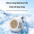thumbnail image 3 of Portable Silent Mini Bladeless Clip-On Fan, USB Rechargeable, Adjustable 3-Speed Fan for Shirt, Waist, Travel, Outdoor, Office, Travel Accessories, Gift, 3 of 7