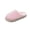 Pink, variant on CHUMUD Women's Slip on Slippers Plush Warm Indoor Bedroom House Slippers Cozy Flat Winter Shoes