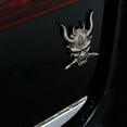 thumbnail image 5 of Skull Samurai Sticker Metal for Car Tuning Styling, 5 of 6