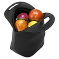 thumbnail image 5 of Neoprene Lunch Bags, 12"x6"x12" Thermal Lunch Portable Containers Bag, Black, 5 of 6