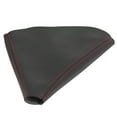 thumbnail image 1 of PU Leather Car Shift Cover Soft Car Auto Shifter Boot Cover Fit for  H3 2005 2011  Body Trim to Original Car Version Design It Can Be Perfectly, 1 of 7