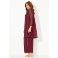 thumbnail image 3 of Catherines Women's Plus Size 3-Piece Sequin Tank Pant Suit, 3 of 5