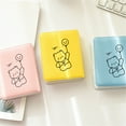thumbnail image 3 of 3 Inch Photo Album Photocard Holder 36 Pockets Inserted Type PVC Cute Bear Hollow Mini Photo Album Folder for Kids Girls, 3 of 8