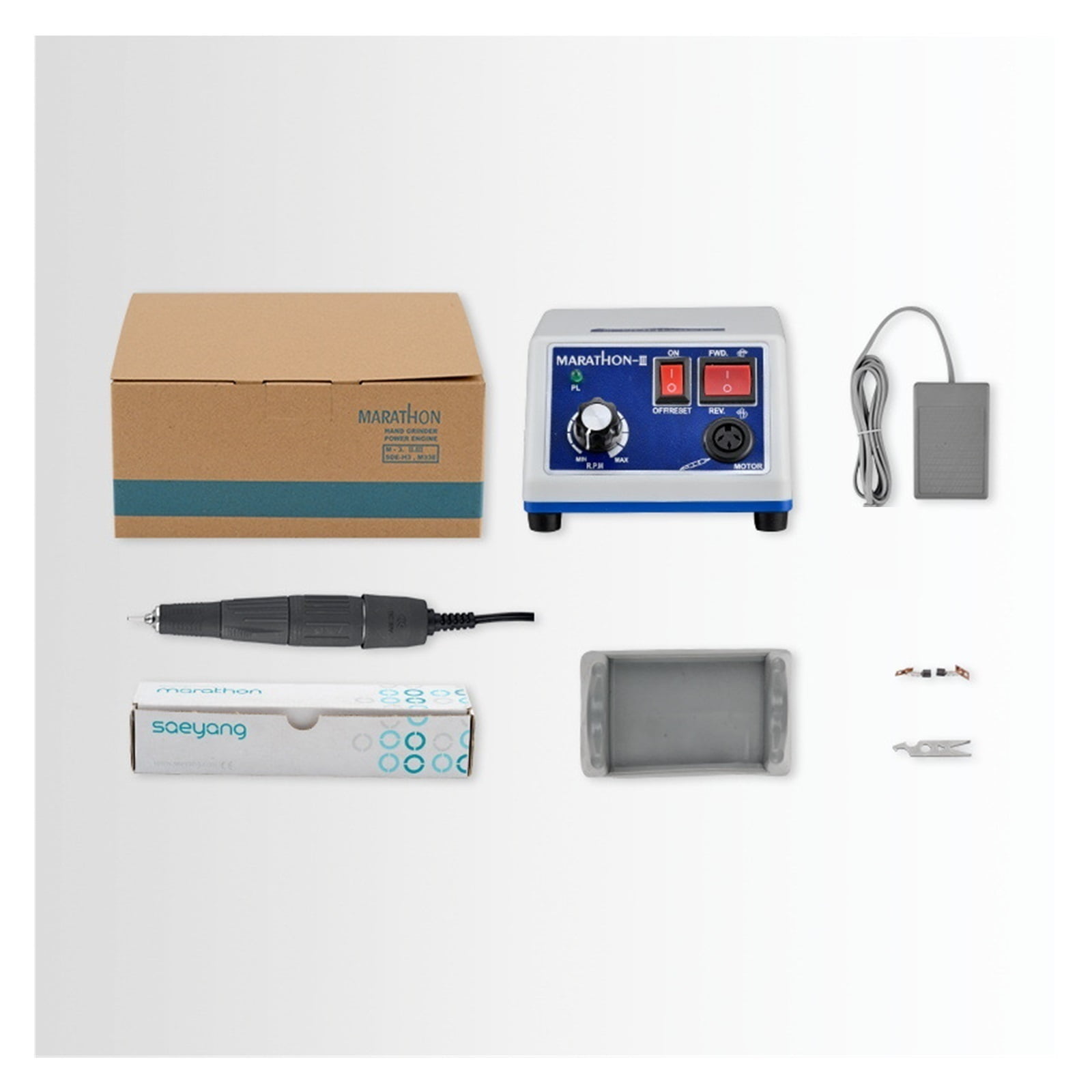 Professional Nail Drill, 35000RPM Nail Drills Manicure Machine, Pedicure Electric File Bits Kit For Acrylic, Gel Nails, Manicure Pedicure For Home Salon Use ,Lightweight and Portable