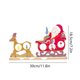thumbnail image 3 of Ganfancp Christmas Ornaments Xmas Wood Decorations Hand Made Santa Claus For Holiday Party Festival Fireplace Home Decor Festival Table Decoration Ofertas de La Semana 1X Decoración de Papá Noel, 3 of 6