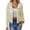 Beige, variant on Jackets for Women Lightweight Casual Tassel Layering Jacket Lined Cropped Comfortable Vintage Coat