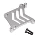 thumbnail image 3 of Control remoto Servo Base RC Servo Monte Modelo de repuesto Modelo de automóvil Accesorio Servo soporte Soporte de aluminio para 16207 M162 Plata, 3 of 8