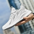 thumbnail image 3 of Eashery Shoes For Men Mens Casual Shoes Fashion Sneakers Breathable Comfort Walking Shoes for Male White 9, 3 of 5