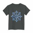 thumbnail image 5 of Xyant Kids Christmas Shirts Boys Girls Print Short Sleeve Xmas Graphic T Shirts Toddler Holiday Casual Family Party Tee Tops, 5 of 6