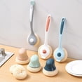 thumbnail image 3 of Toystoory Cepillo de limpieza de cocina, plato, fregadero, barra de bola de alambre, depurador de eliminación de aceite de Hotel, mango de plástico, Suministros de limpieza para el hogar Azul Toystoory HA064945-03B, 3 of 6