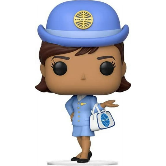 Funko POP Ad Icons Pan Am Stewardess with White Bag 143 Vinyl Figure
