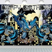 Batman Bat Man Background Taspestry Post Banner Backdrop Party Supplies Wall Decor