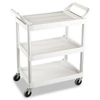 Rubbermaid Commercial Three-Shelf Service Cart