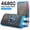Blue, variant on CATGOOD 20000mAh Solar Power Bank, 22.5W Fast Charging Portable Charger with 4 Built-in Cables & 10W Wireless Charging, Travel Battery Pack with Camping Flashlight(Green)