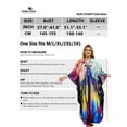 thumbnail image 4 of Plus Size Kaftan for Women Print Summer Caftan Loungewear Maxi Beach Dress Casual Housewear Over Sized moomoo Dresses Night Gown Resort Tunic Beachwear, 4 of 11