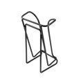 thumbnail image 3 of FixtureDisplays Support de Littérature Pliable en Fil Métallique 1239-40-BLACK, 3 of 6
