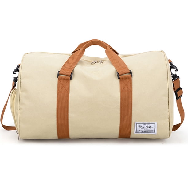 Bolsa deportiva para gimnasio con compartimento para zapatos y bolsillo húmedo, bolsa de lona de viaje, bolsa de fin de semana MFZFUKR BST2001713-5